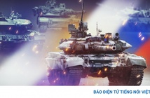 Xe tăng Nga vượt bão trừng phạt, phương Tây hụt hơi trên đường đua thiết giáp Xe tăng Nga vượt bão trừng phạt, phương Tây hụt hơi trên đường đua thiết giáp