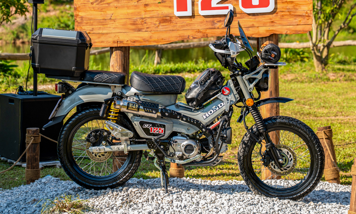 Honda CT125 giá 87,4 triệu đồng: xe số cho người thích phượt