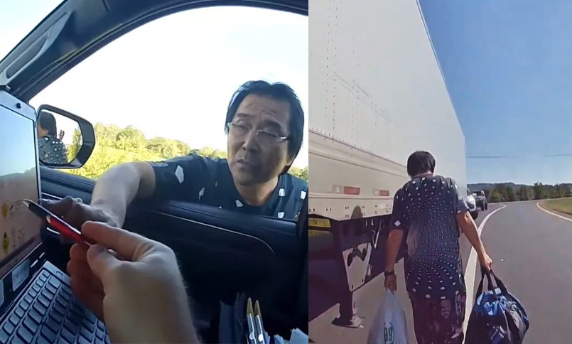 Tài xế bị đuổi xuống xe vì không hiểu tiếng Anh