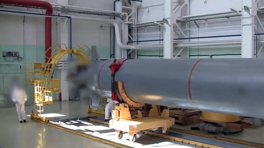 Nga thử phương tiện không người lái dưới nước có năng lực hạt nhân