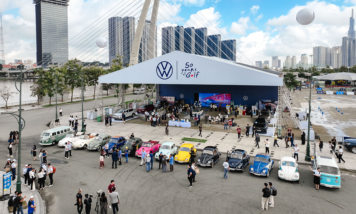 Điểm nhấn ngày hội trải nghiệm dòng xe Volkswagen