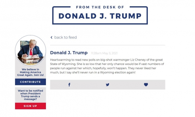 Ông Trump bất ngờ đóng cửa mạng xã hội của riêng mình