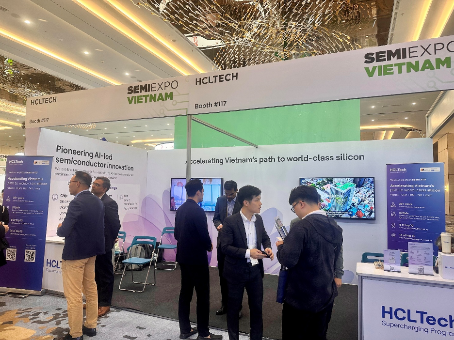 HCLTech củng cố cam kết phát triển hệ sinh thái bán dẫn Việt Nam tại SEMIEXPO 2025