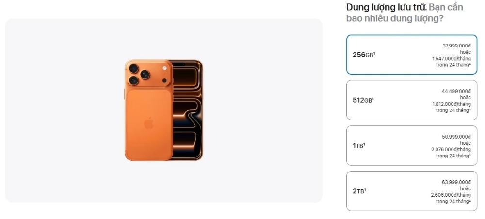 apple ap dung chien luoc quen thuoc de kiem tien tu nguoi mua iphone 17 hinh anh 2