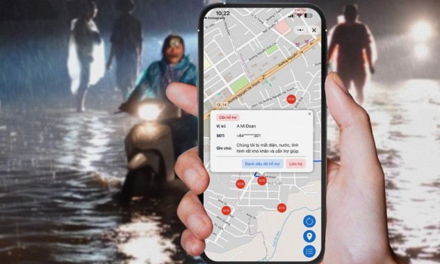 Triển khai cấp tốc 'Bản đồ Zalo SOS' hỗ trợ người dân Nam Trung Bộ ứng phó mưa lũ