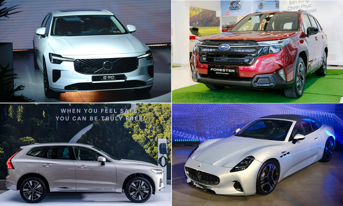 Loạt ôtô mới vừa ra mắt khách Việt trong tháng 11