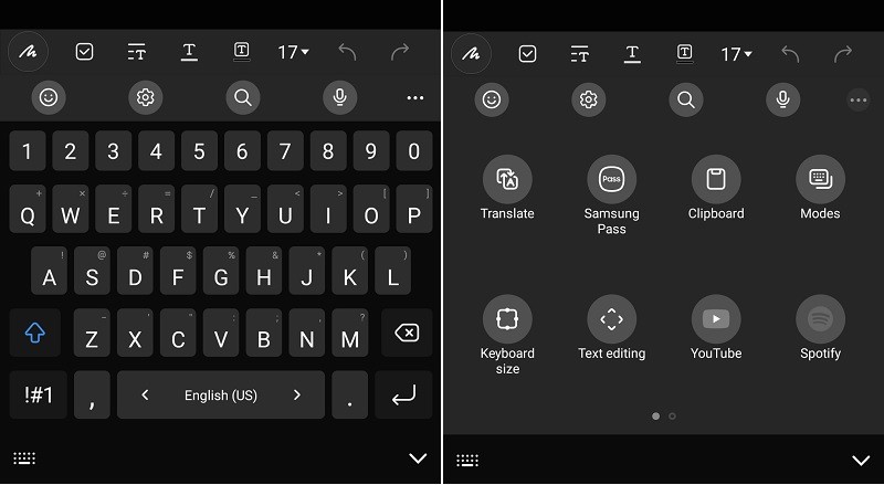 Sử dụng Clipboard trên Bàn phím Samsung