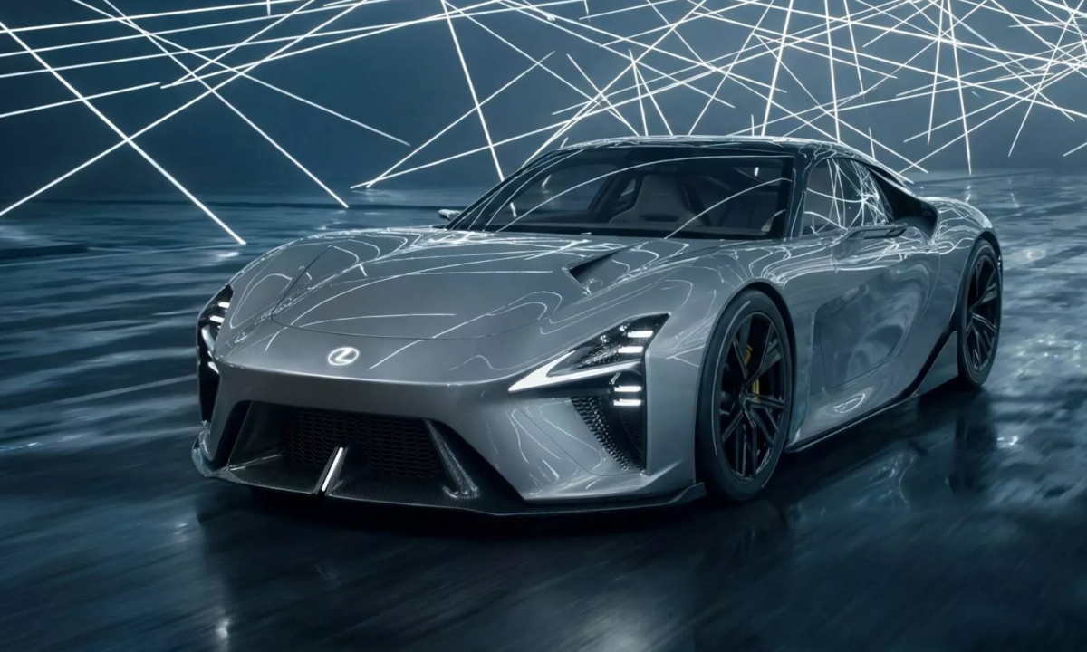 Lexus LFA Concept - siêu xe điện kế nhiệm huyền thoại V10
