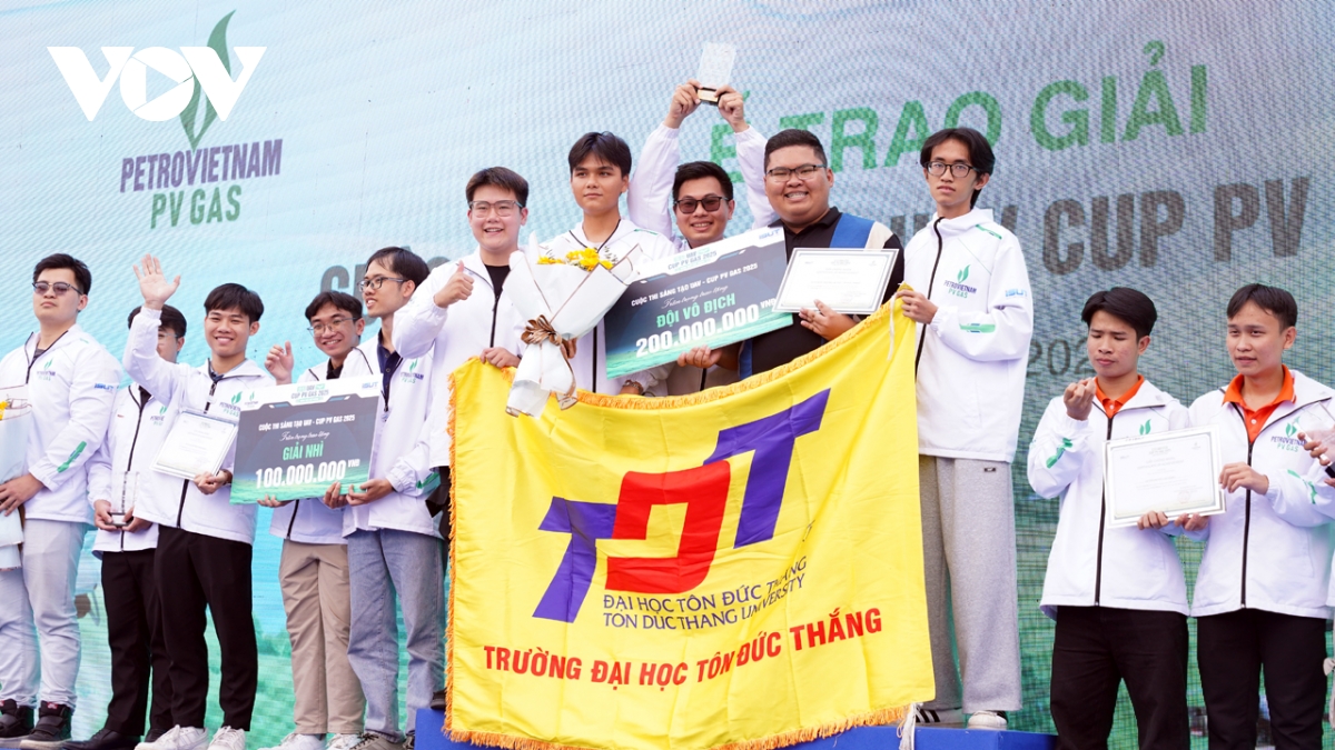 Doi sky vision doat quan quan cuoc thi sang tao uav 2025 - cup pv gas hinh anh 2