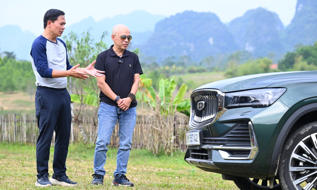 Geely Monjaro - xe Trung Quốc lái hay