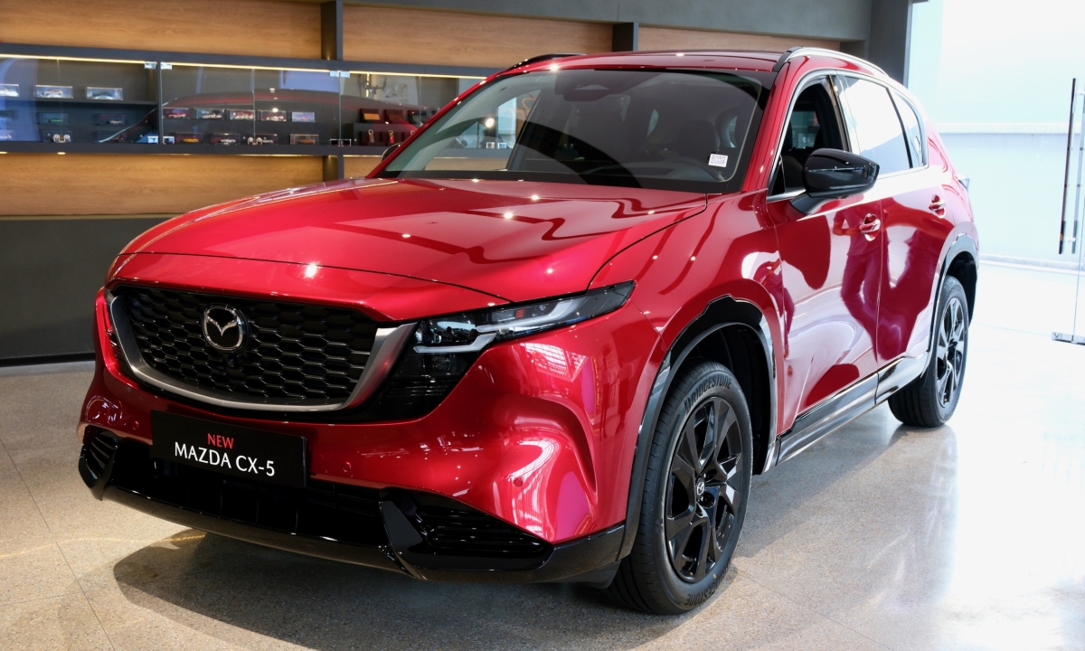 Mazda ra mắt CX-5, CX-60 và CX-90 mới tại Việt Nam