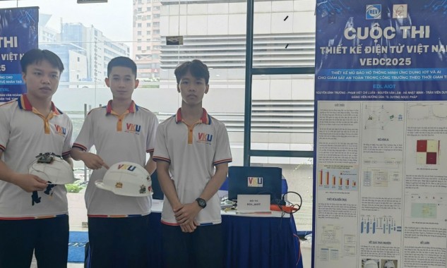 VEDC 2025: Sản phẩm điện tử của sinh viên Việt tiệm cận thị trường