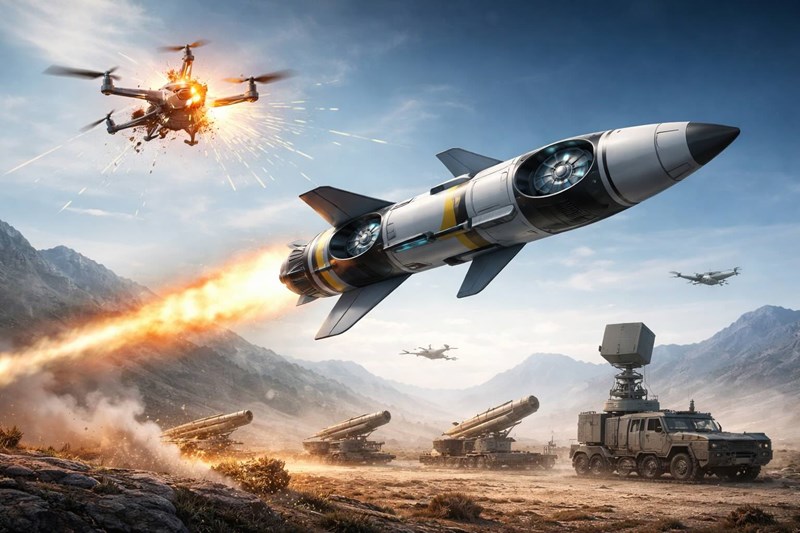 EDGE giới thiệu vũ khí đối phó drone tầm thấp