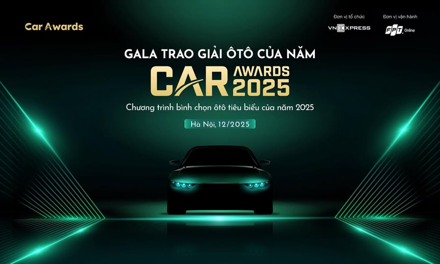 Chiều nay trao giải Car Awards 2025