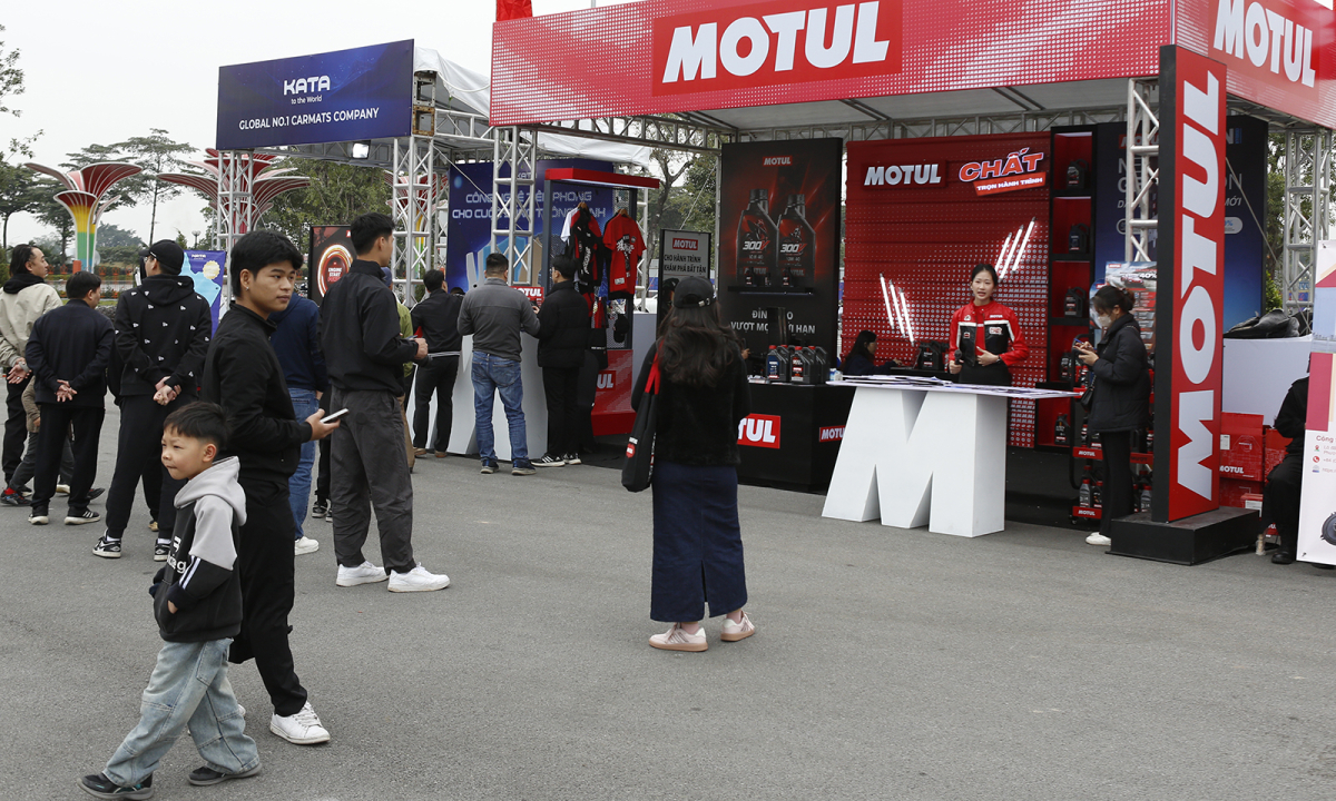 Motul giới thiệu dầu nhớt thế hệ mới tại Vietnam Mobility Show 2025