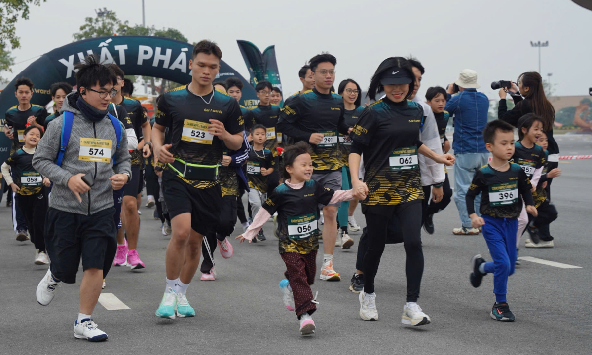 Carlympic Family Run 2025 - giải chạy gắn kết gia đình