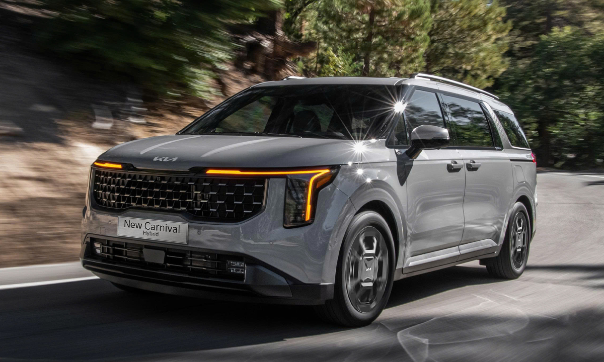 Kia Carnival hybrid màu xám nên chọn màu nội thất gì?