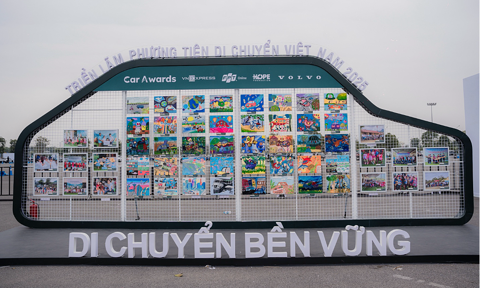 Hành trình Volvo đồng hành Quỹ Hy vọng tại Vietnam Mobility Show