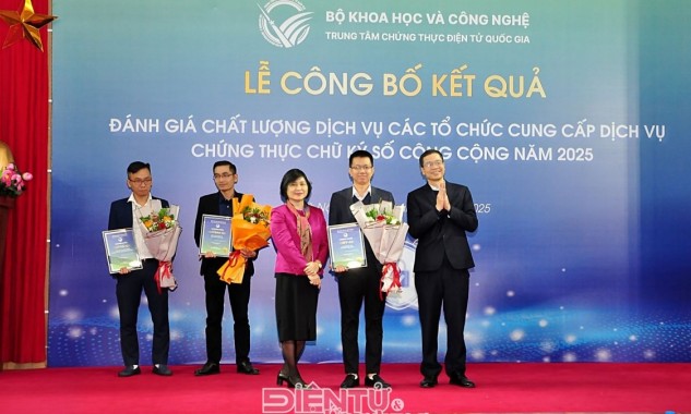 VNPT 3 năm liên tiếp được công nhận là đơn vị cung cấp dịch vụ chữ ký số chất lượng tốt nhất