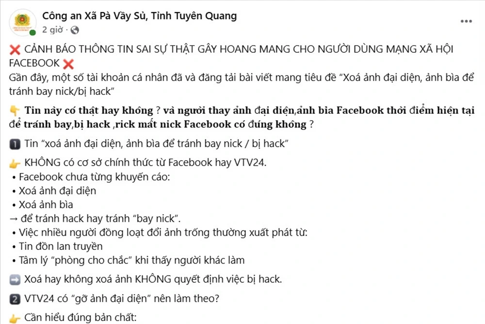 nhieu tai khoan facebook go anh dai dien do hieu lam ve lo hong bao mat hinh anh 2