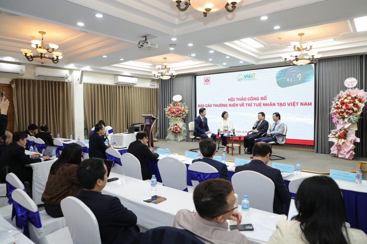 Lần đầu tiên công bố Báo cáo về AI tại Việt Nam: Khoảng cách giữa khung chính sách và thực tiễn tiếp tục là thách thức lớn