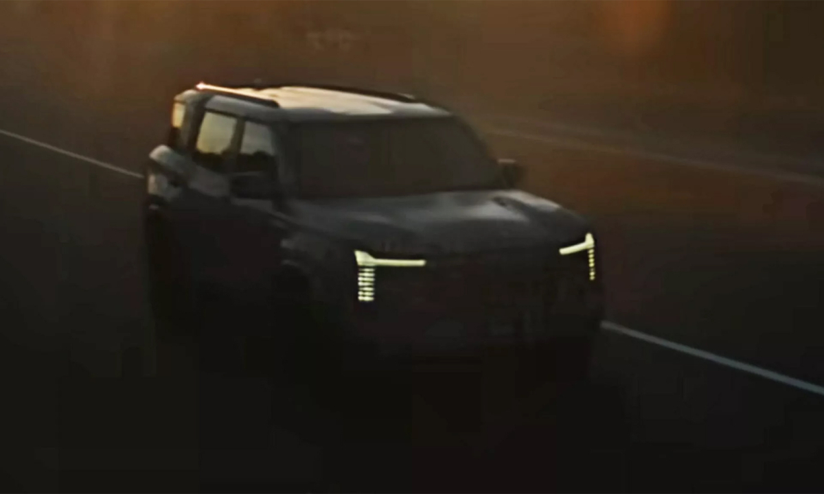 Mitsubishi Pajero Sport thế hệ mới lộ diện