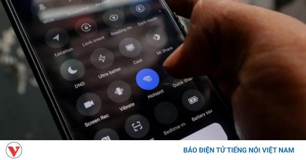 Một mẹo nhỏ biến điện thoại cũ thành router internet