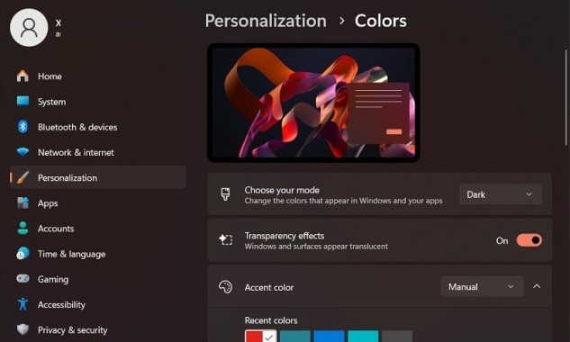 Hướng dẫn sử dụng nền tối (Dark Mode) trên Windows 11