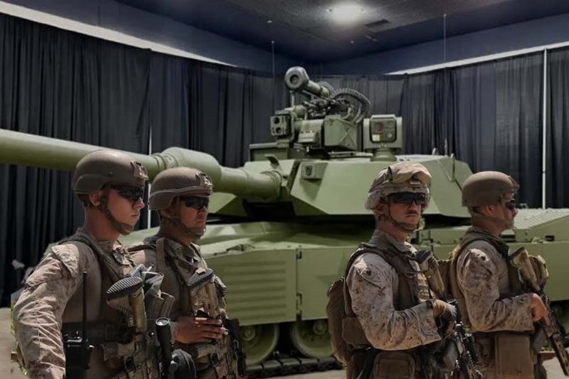 Xe tăng M1E3 Abrams gây chú ý với buồng lái kiểu phong cách xe đua Công thức 1