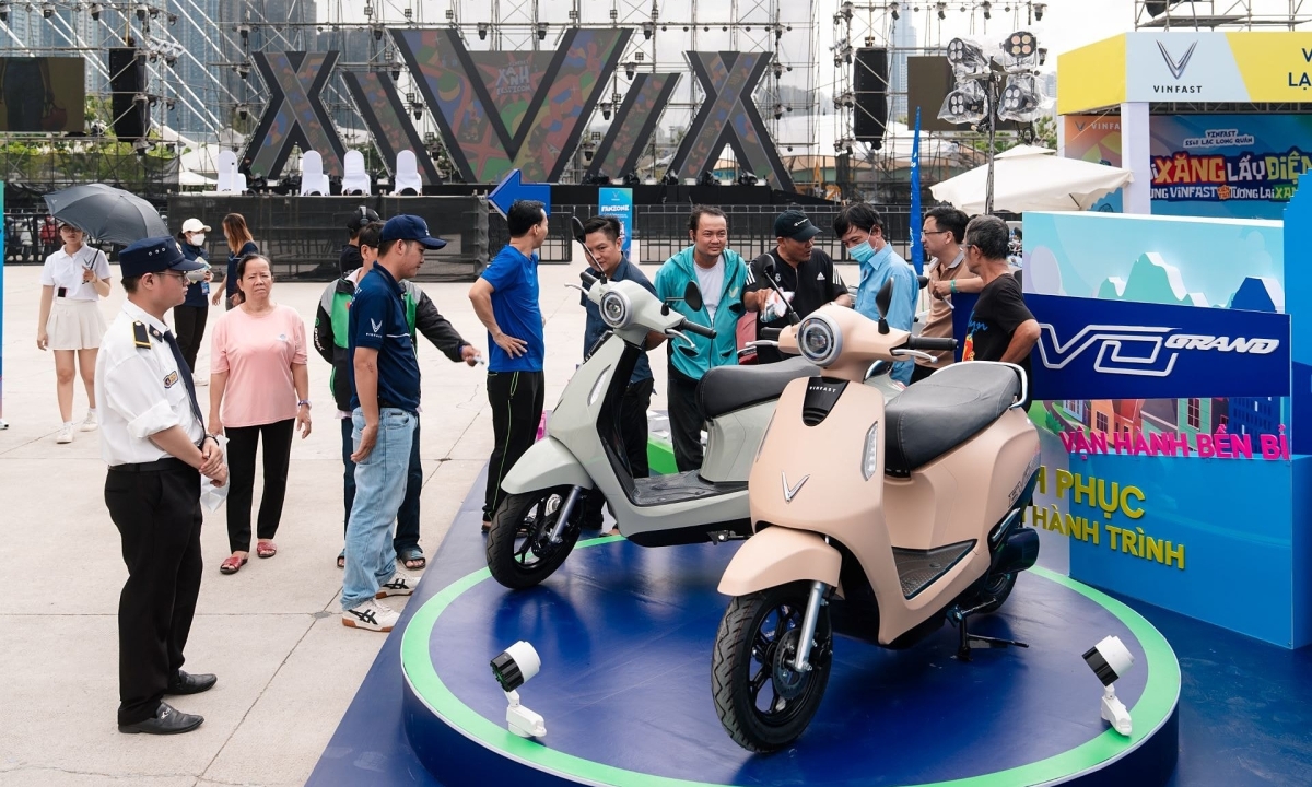 Giải thưởng 30 tỷ cho khách mua xe máy điện VinFast