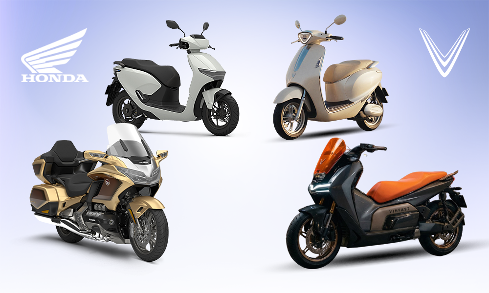 Honda và VinFast - cuộc đua mới thị trường xe máy Việt
