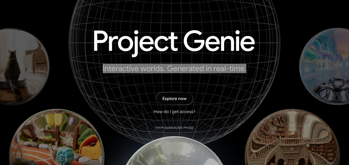 Giao diện Project Genie Giao diện Project Genie