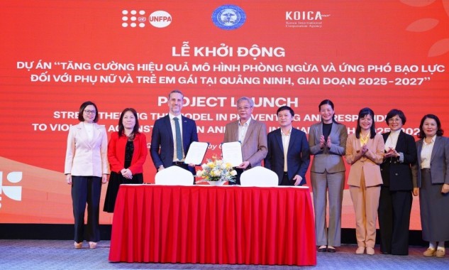 UNFPA khởi động dự án ứng phó bạo lực giới tại Quảng Ninh