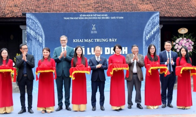 Khai mạc trưng bày 'Sử đá lưu danh' tại Văn Miếu - Quốc Tử Giám