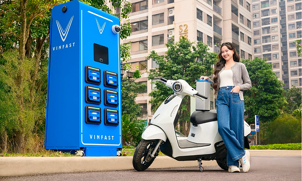 Xe điện VinFast sạc pin miễn phí đến năm 2029