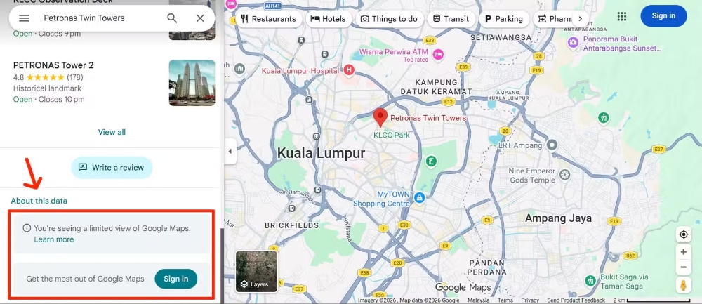 google gay kho cho nguoi dung google maps tron tranh dang nhap hinh anh 2