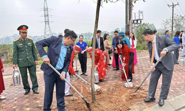 Xã Đại Thanh phát động Tết trồng cây Xuân Bính Ngọ 2026, khởi công tuyến đường liên xã hơn 336 tỷ đồng