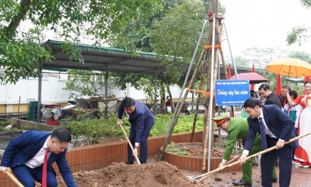 Phường Chương Mỹ phát động Tết trồng cây, phấn đấu trồng trên 5.000 cây xanh