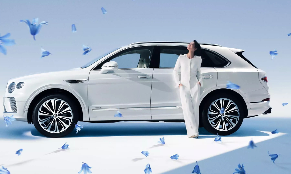 Bentley Bentayga bản đặc biệt 'cô dâu về nhà chồng'