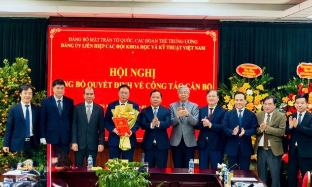 Giáo sư, Viện sĩ Châu Văn Minh làm Bí thư Đảng ủy Liên hiệp các Hội Khoa học - Kỹ thuật Việt Nam
