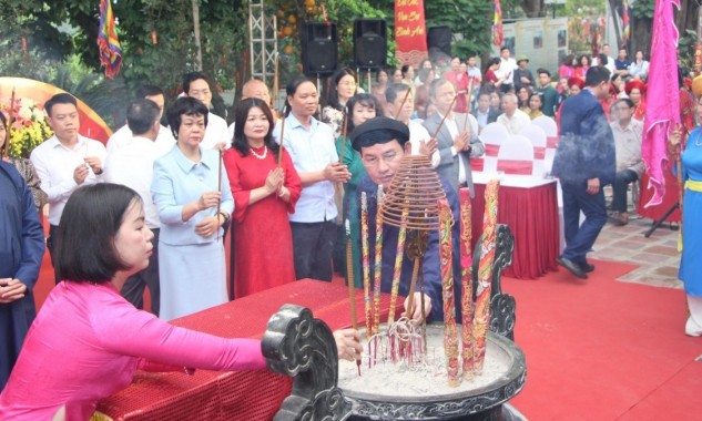 Lần đầu khai Ấn Xuân Bính Ngọ tại đền Voi Phục - Lan tỏa giá trị Thăng Long Tứ Trấn
