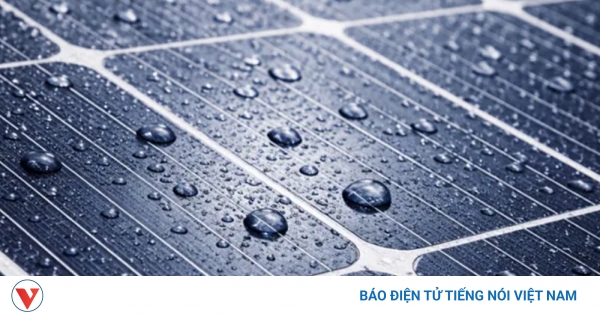 Đột phá công nghệ năng lượng tái tạo: Pin mặt trời vẫn tạo điện khi trời mưa