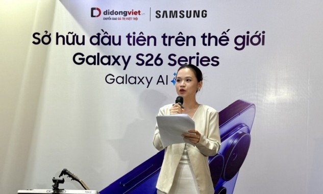 Rất đông nghệ sĩ đã đến Di Động Việt trong đêm nhận Galaxy S26 Series