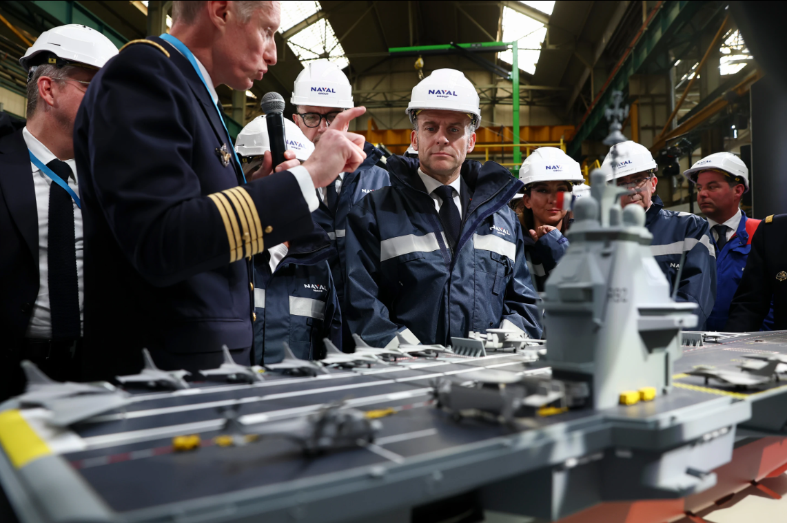 Pháp công bố tên tàu sân bay hạt nhân thế hệ mới