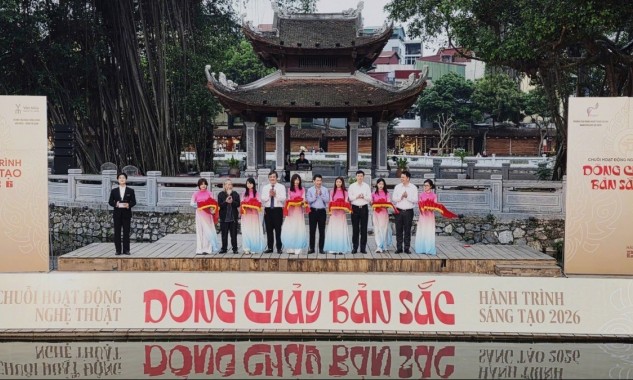 'Dòng chảy bản sắc 2026' kết nối di sản Văn Miếu với nghệ thuật đương đại