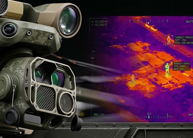 Công nghệ camera tích hợp AI giúp nâng cấp năng lực tác chiến của UAV