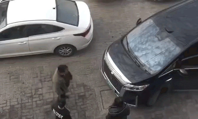 Tài xế điên cuồng lao đầu vào xe đối thủ sau tranh cãi