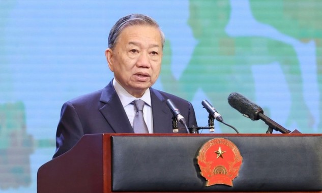 Tổng Bí thư Tô Lâm phát biểu tại Lễ kỷ niệm 80 năm Ngày truyền thống ngành Thể dục thể thao Việt Nam