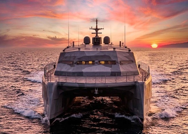 Latvia phát triển tàu hai thân LNT-27 tăng cường phòng thủ biển