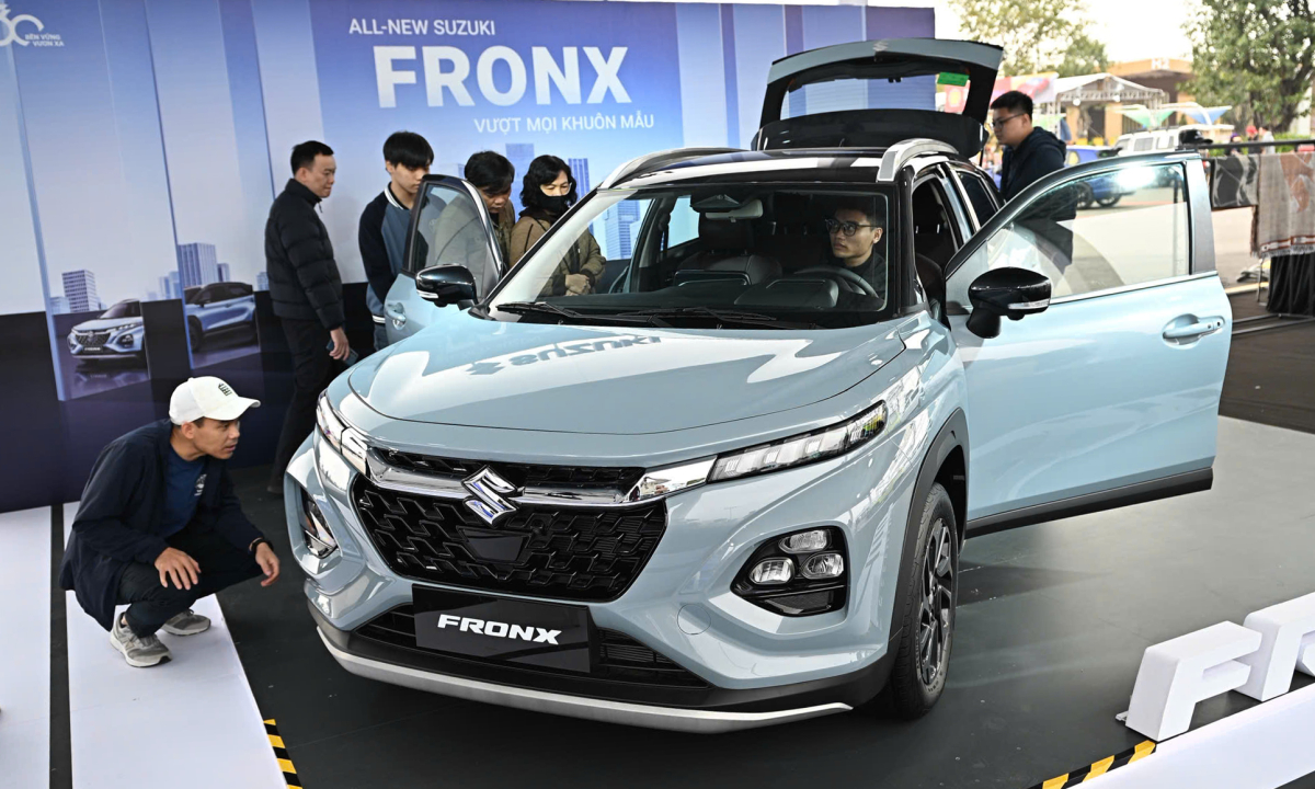 Suzuki Fronx hút khách quan tâm tại Vietnam Mobility Show 2025
